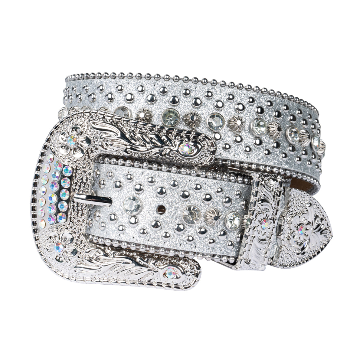 Premium Strap Men Women Fashion Bling Bling Rhinestones Crystal Diamond Belts