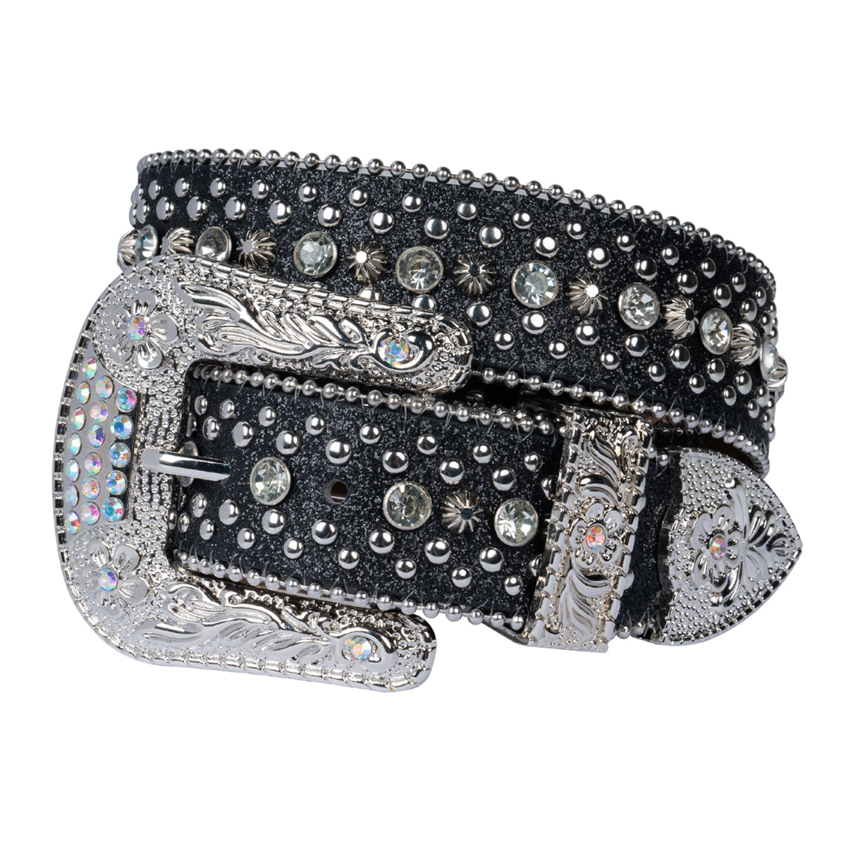 Premium Strap Men Women Bling Bling Rhinestones Crystal Diamond