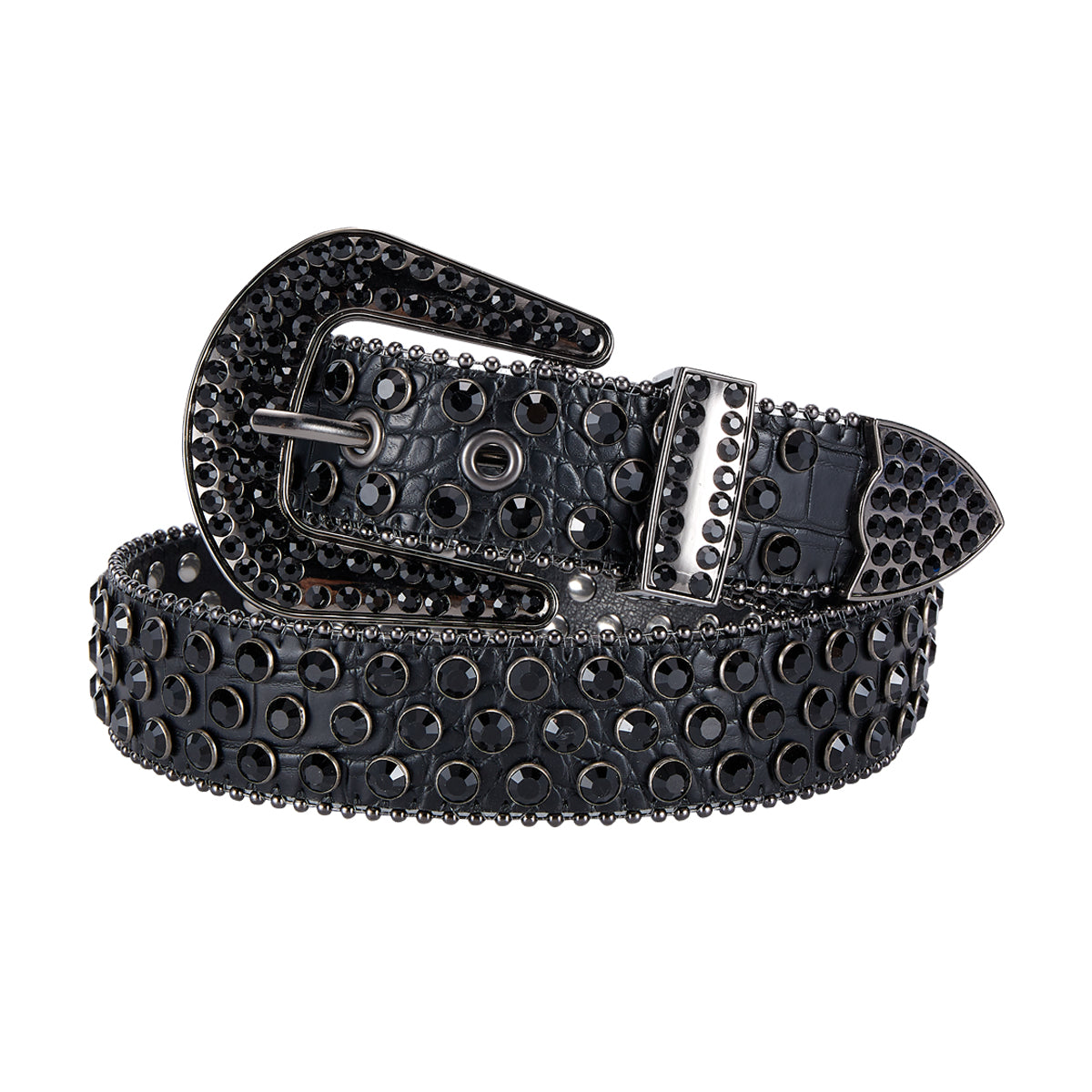 Premium Strap Men Women Western Fashion Bling Bling Rhinestones Crystal Diamond Belts