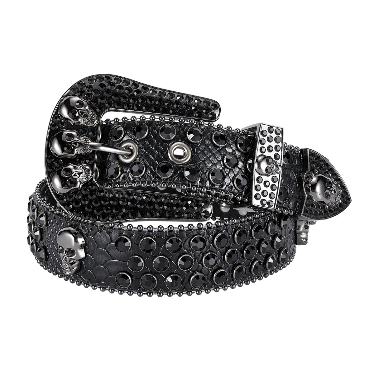 Premium Strap Men Women Western Fashion Bling Bling Rhinestone Crystal Diamond Belts