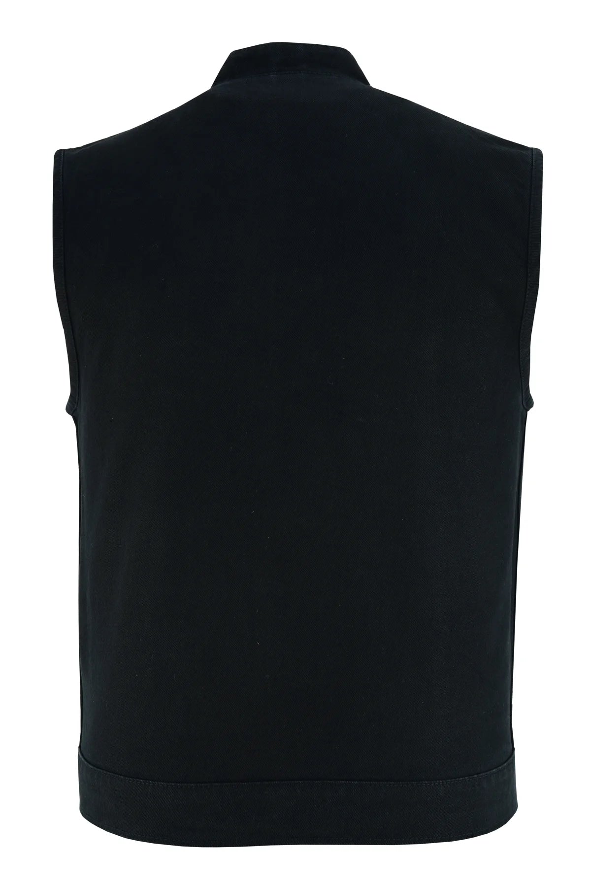 Denim Club Vest in Black