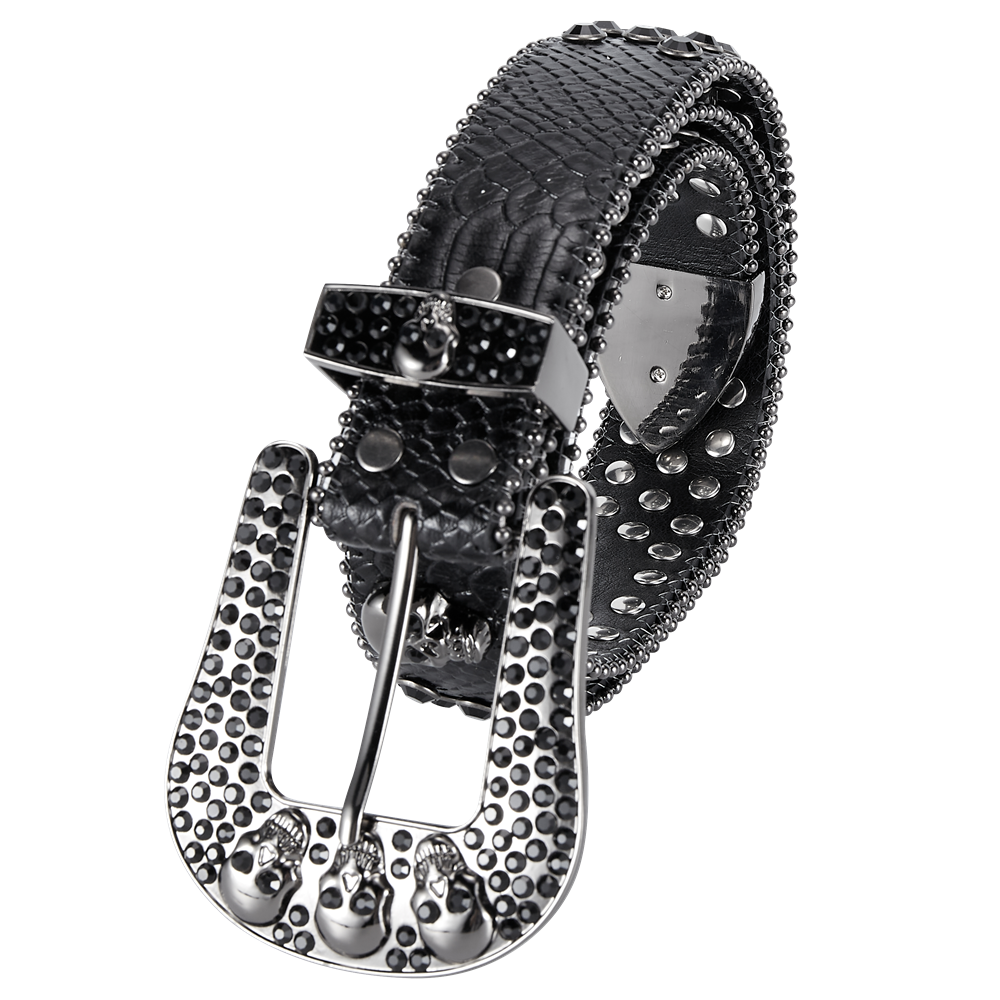 Premium Strap Men Women Western Fashion Bling Bling Rhinestones Crystal Diamond Belts