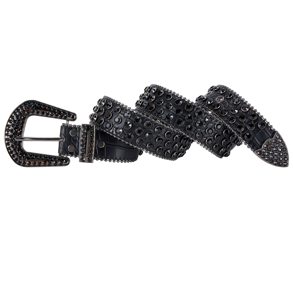 Premium Strap Men Women Western Fashion Bling Bling Rhinestones Crystal Diamond Belts