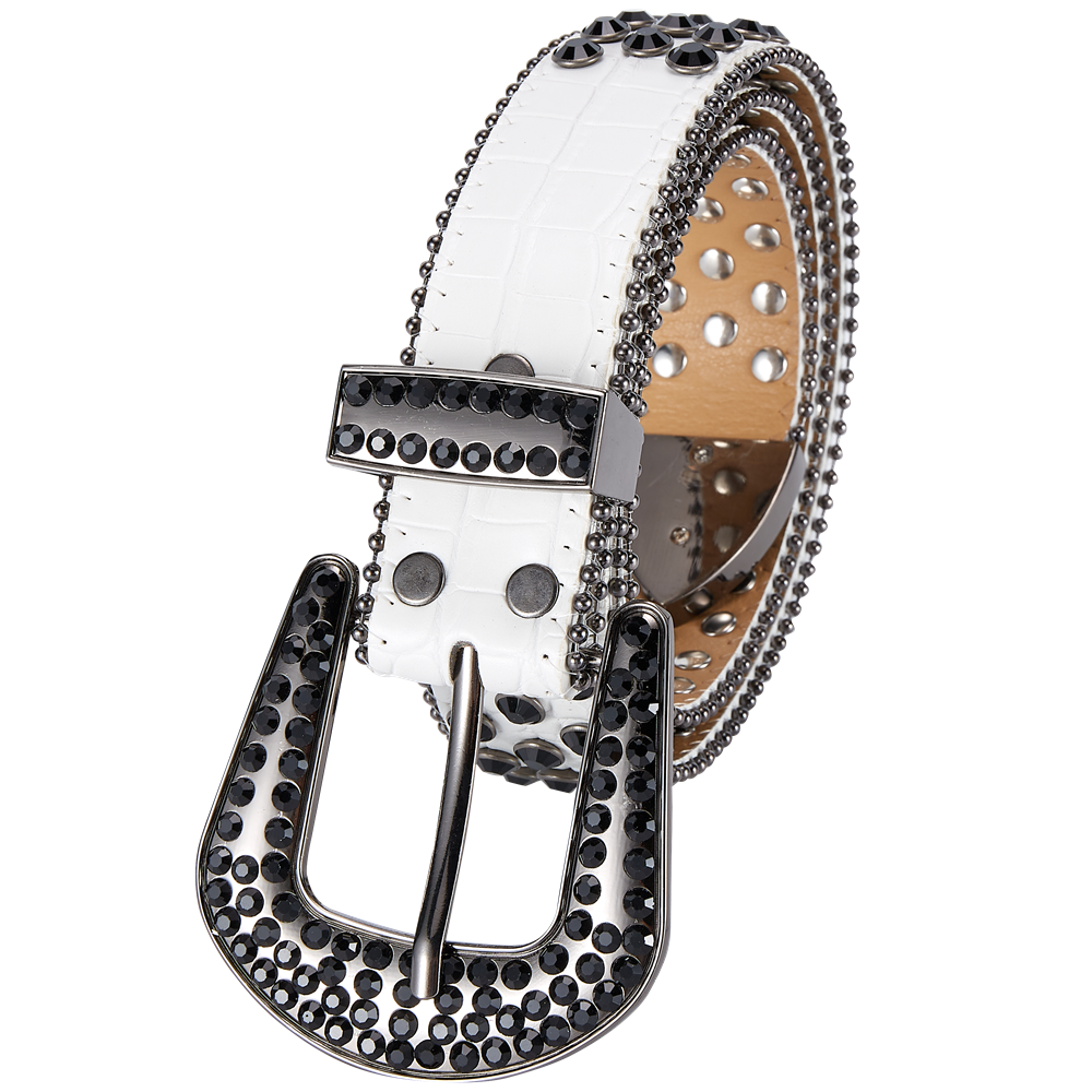 Premium Strap Men Women Western Fashion Bling Bling Rhinestones Crystals Diamond Belts