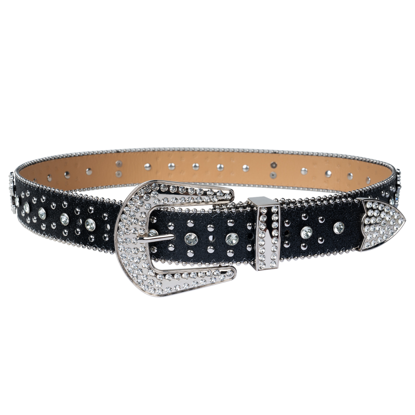 Premium Straps Men Women Western Fashion Bling Bling Rhinestones Crystal Diamonds Belt