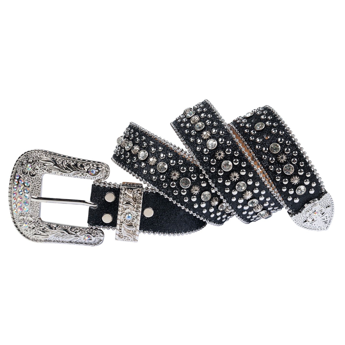 Premium Strap Men Women Bling Bling Rhinestones Crystal Diamond Belts