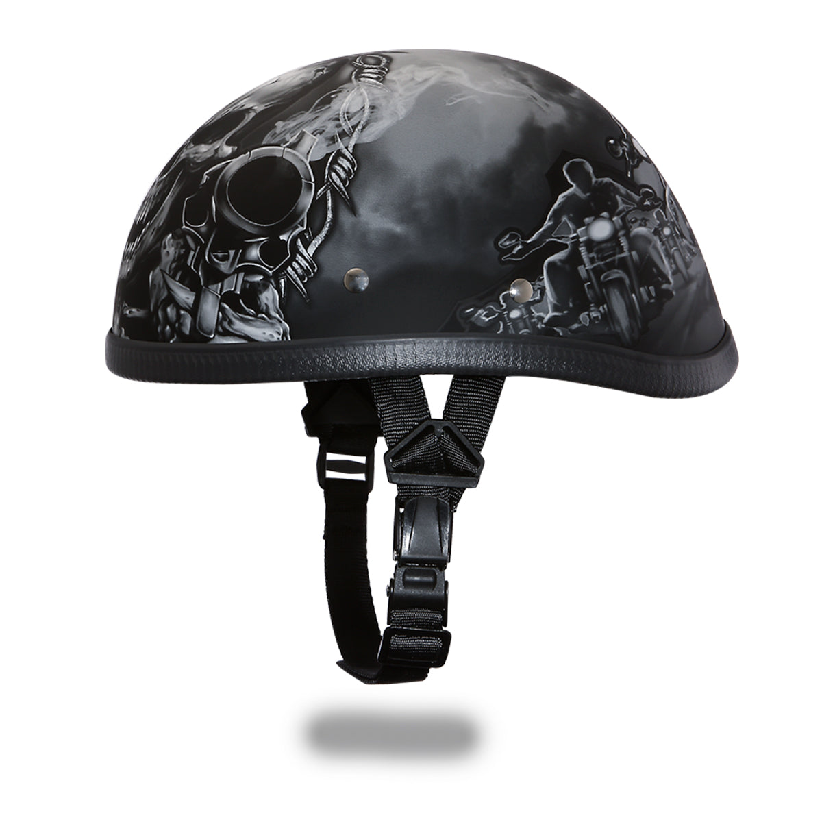 eagle wearing motorcycle helmet EAGLE- W/ GUNS – Extreme Biker Wear