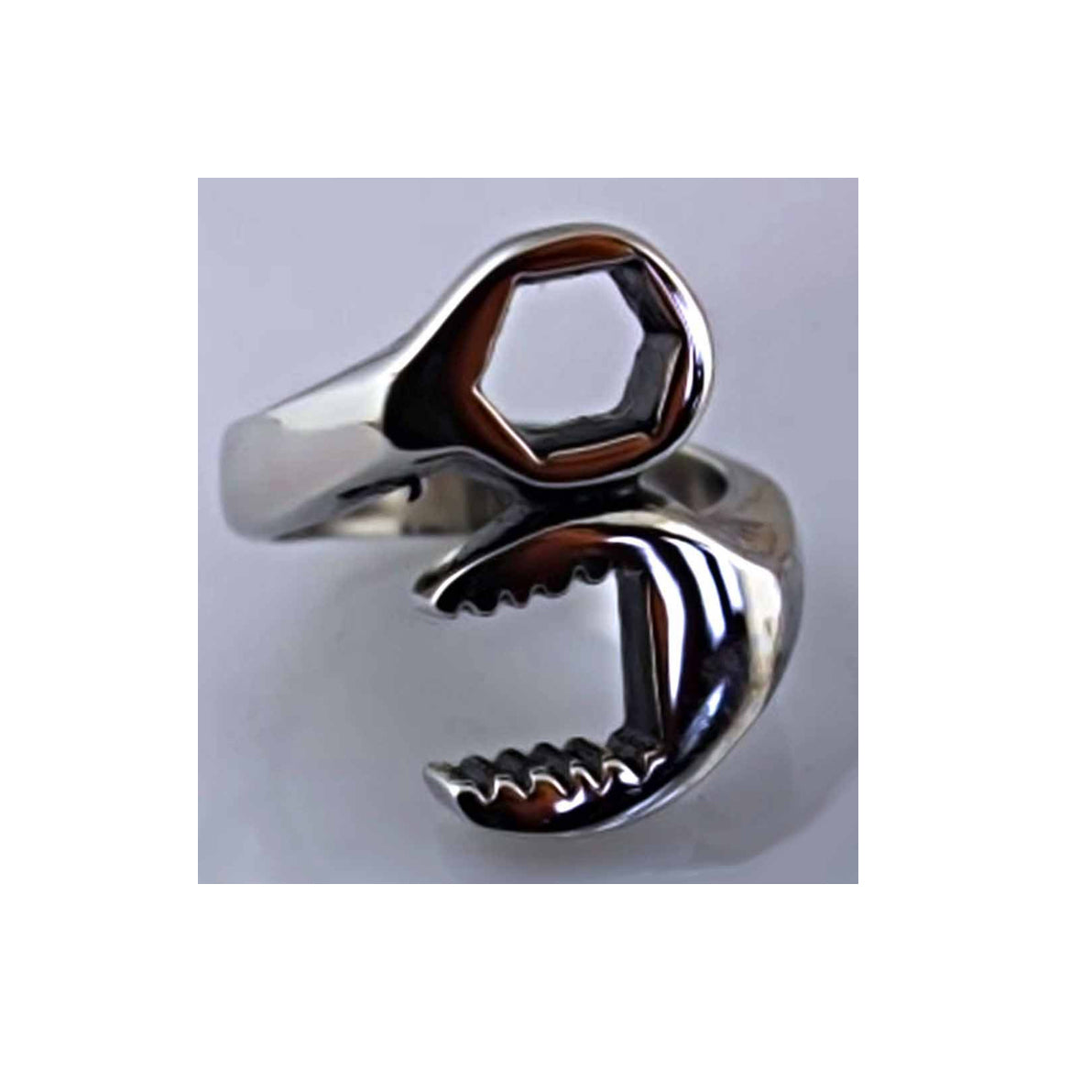 STAINLESS STEEL MEN'S WRENCH RING