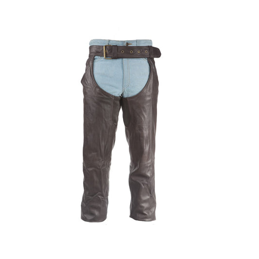Brown Leather Chaps