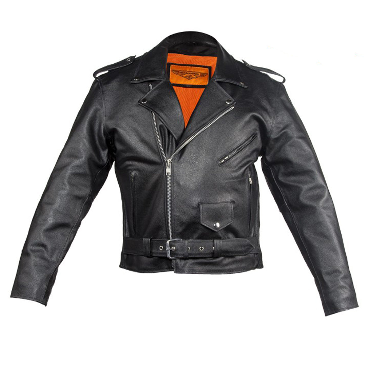MEN'S MOTORCYCLE COWHIDE CLASSIC M/C JACKET