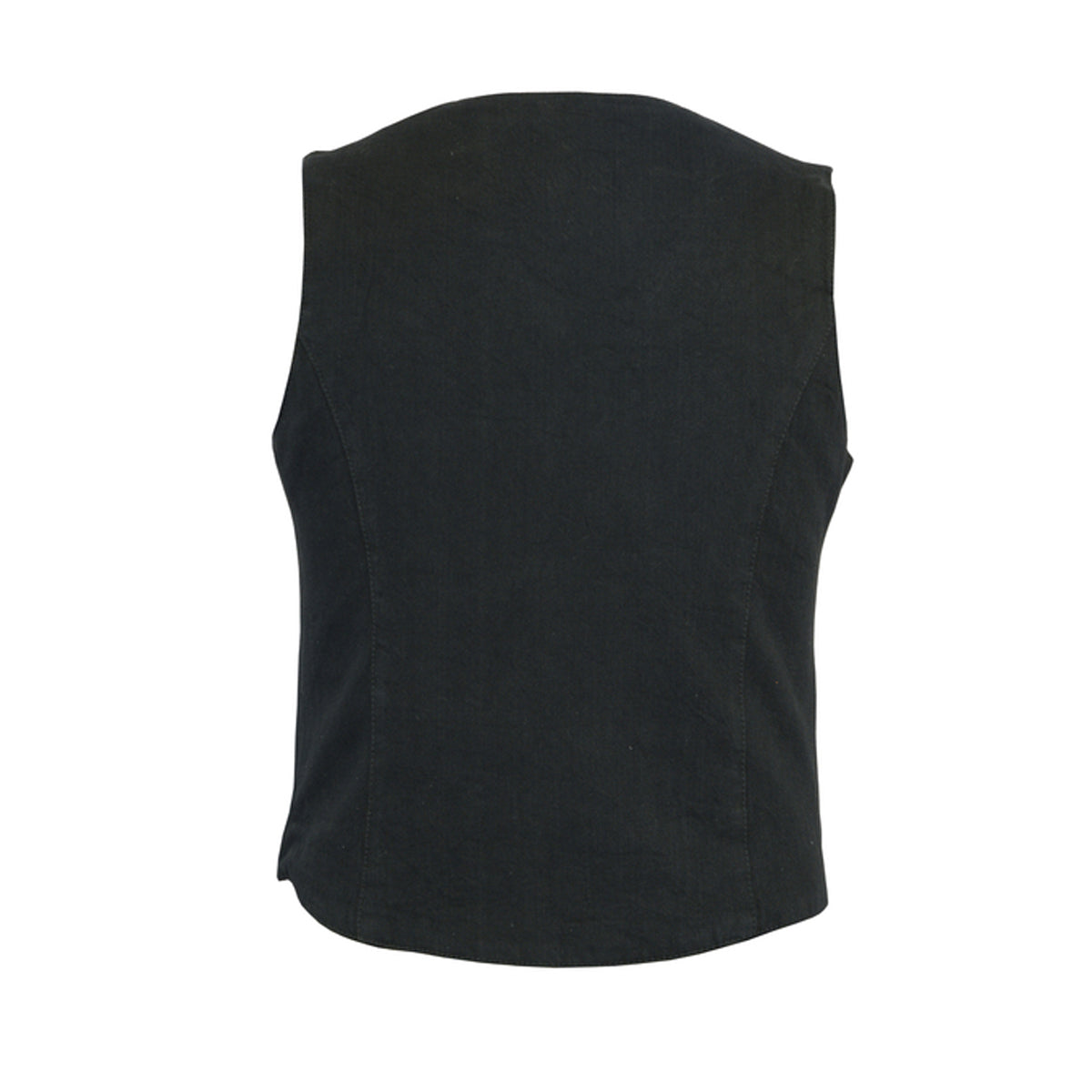 WOMEN’S DENIM CLASSIC PLAIN SIDES VEST