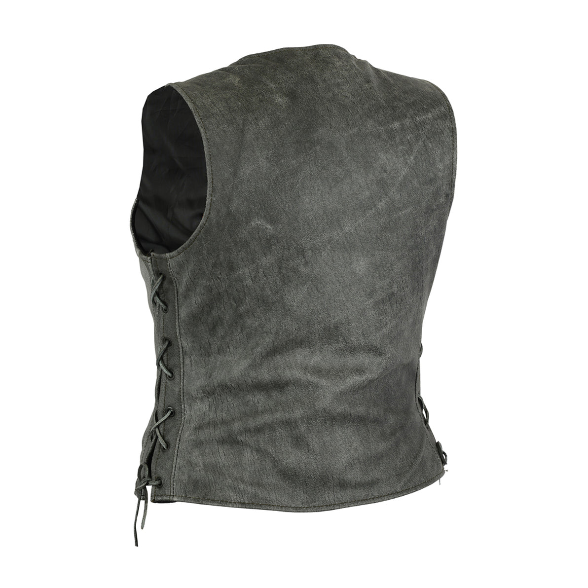 Women's Gray Single Back Panel Concealed Carry Vest