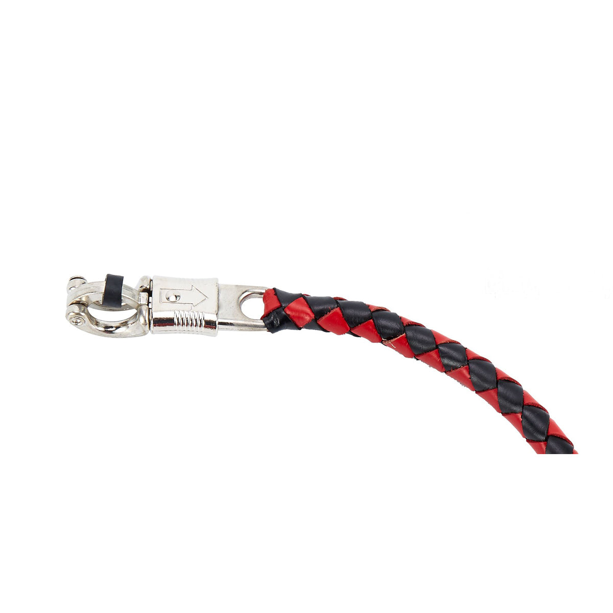 Red and Black Fringed Pool Black Ball8 Get Back Whip