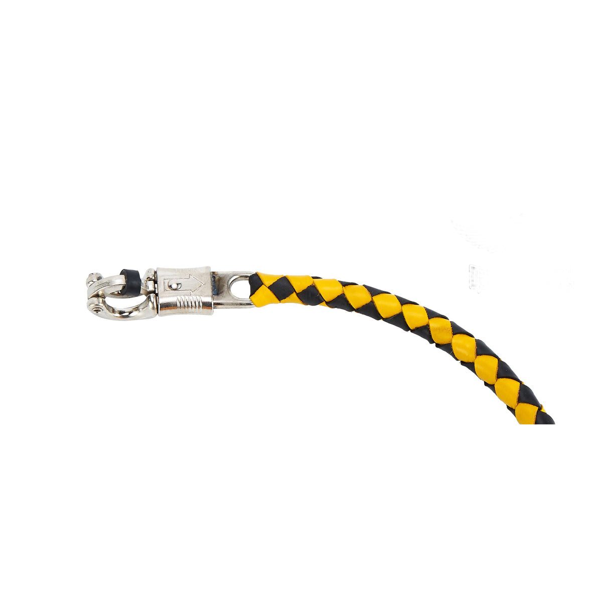 Black And Yellow Fringed Get Back Whip With Pool Black Ball 8