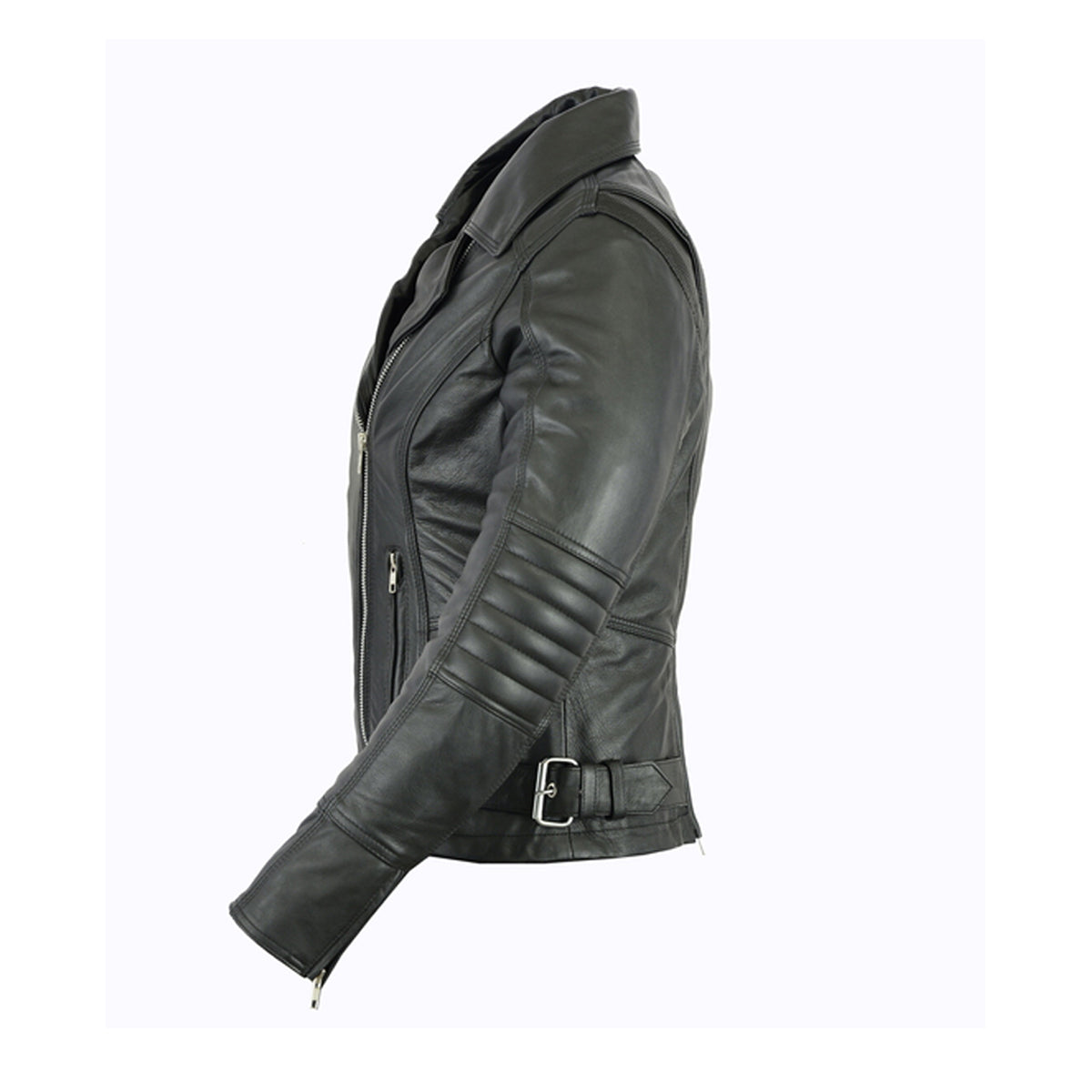 WOMEN'S UPDATED LIGHTWEIGHT STYLISH M/C JACKET