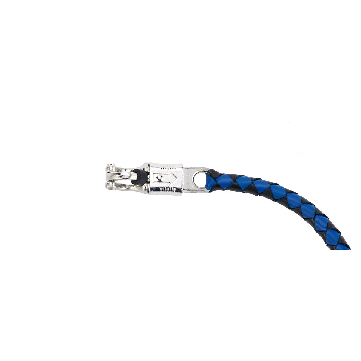 Black And Blue Fringed Get Back Whip With Black Pool Ball8