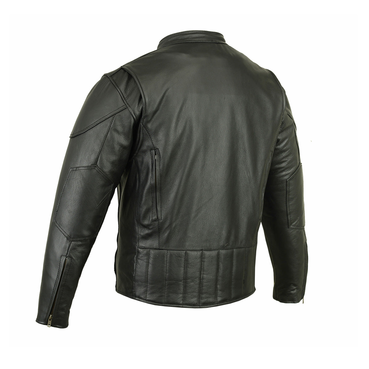 Men's Vented M/C Jacket w/ Plain Sides
