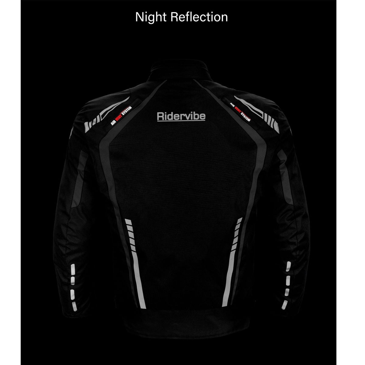 Men's Nylon & Mesh Motorcycle Jacket