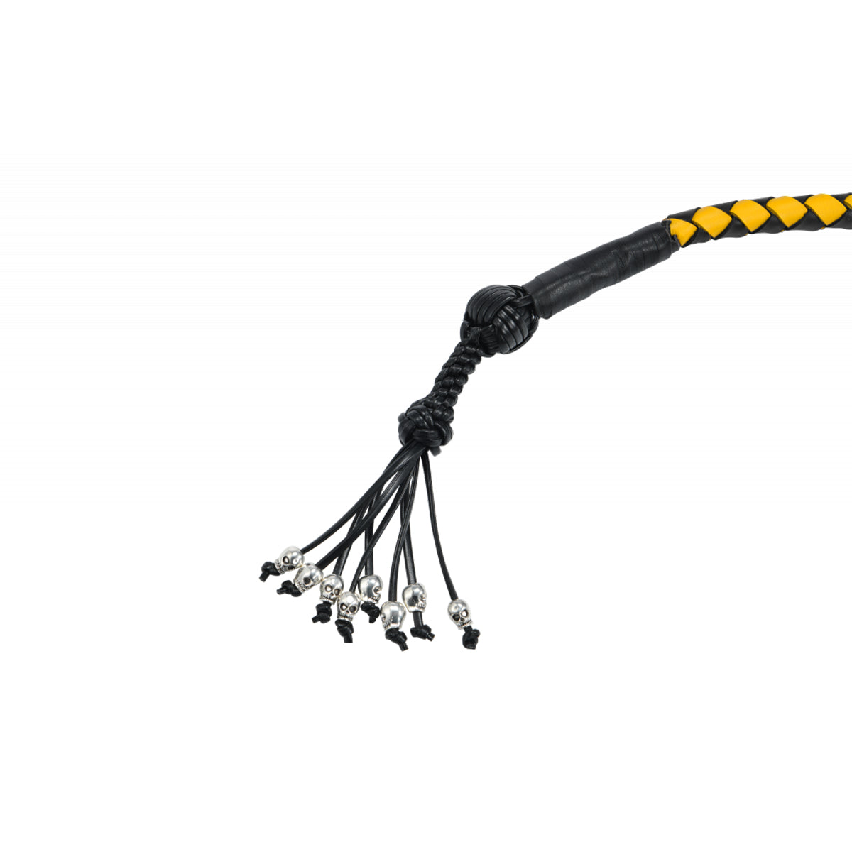 36" Get Back Whip Black/Yellow