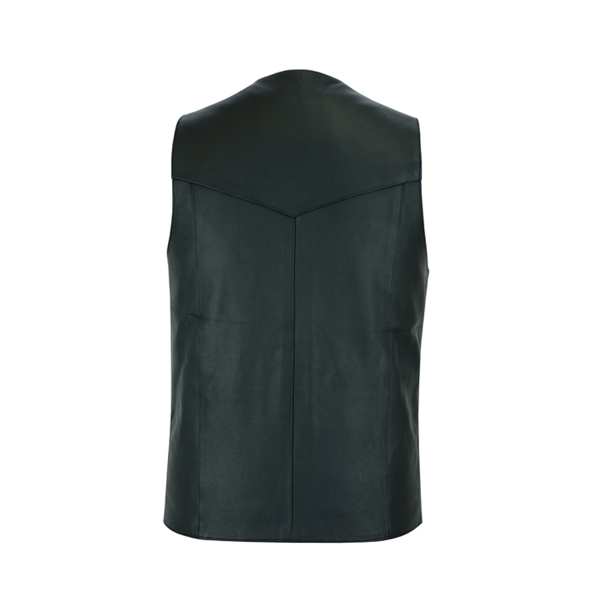 MEN’S TALL CLASSIC BIKER LEATHER VEST