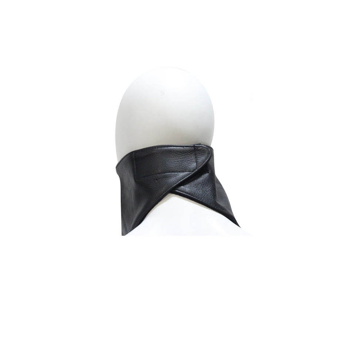 Leather Triangular Face Muffler