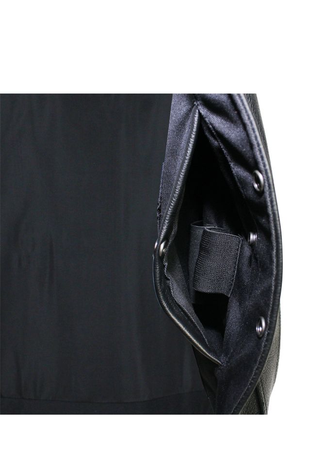Mens Leather Vest With Concealed Gun Pockets