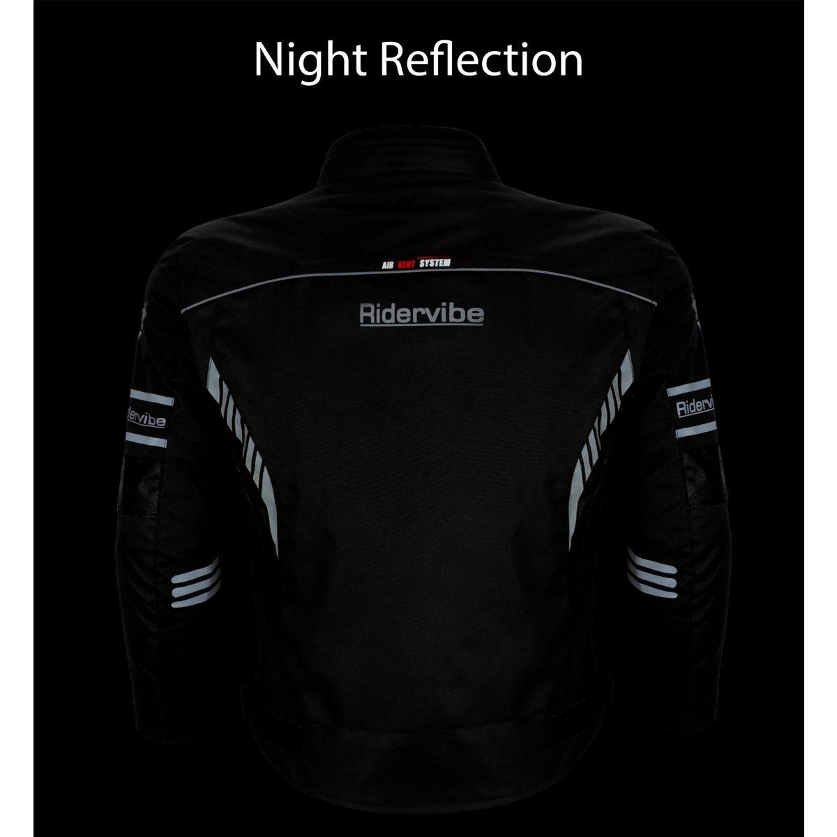 Men's Nylon & Mesh Motorcycle Jacket