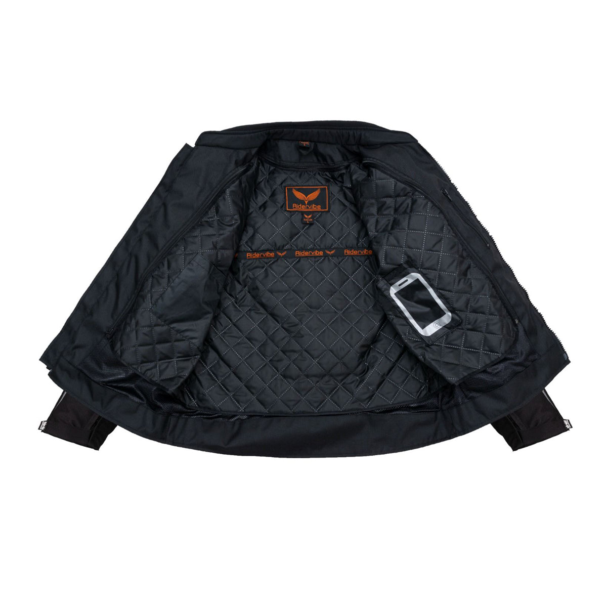 Men's Nylon & Mesh Motorcycle Jacket