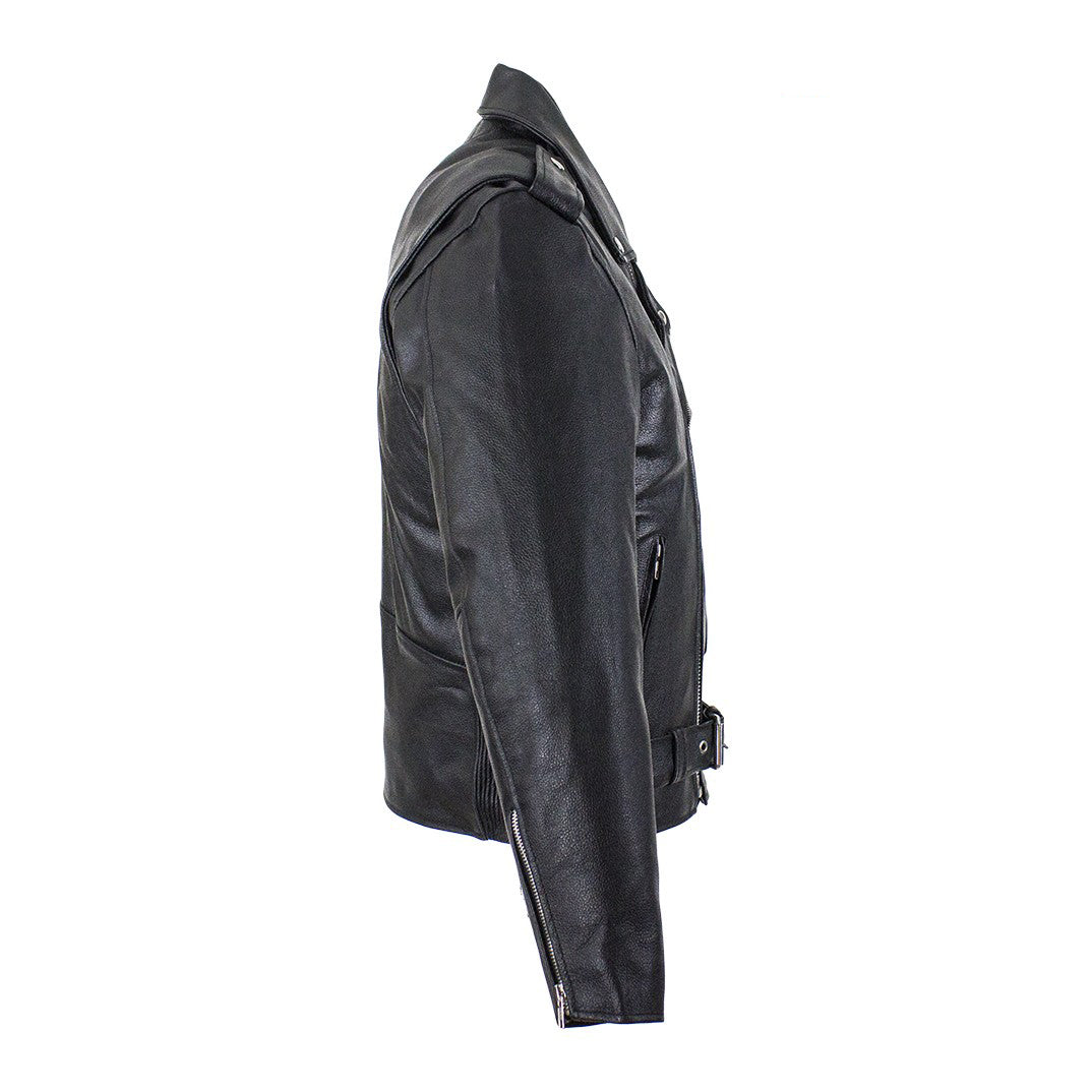 MEN'S MOTORCYCLE COWHIDE CLASSIC M/C JACKET
