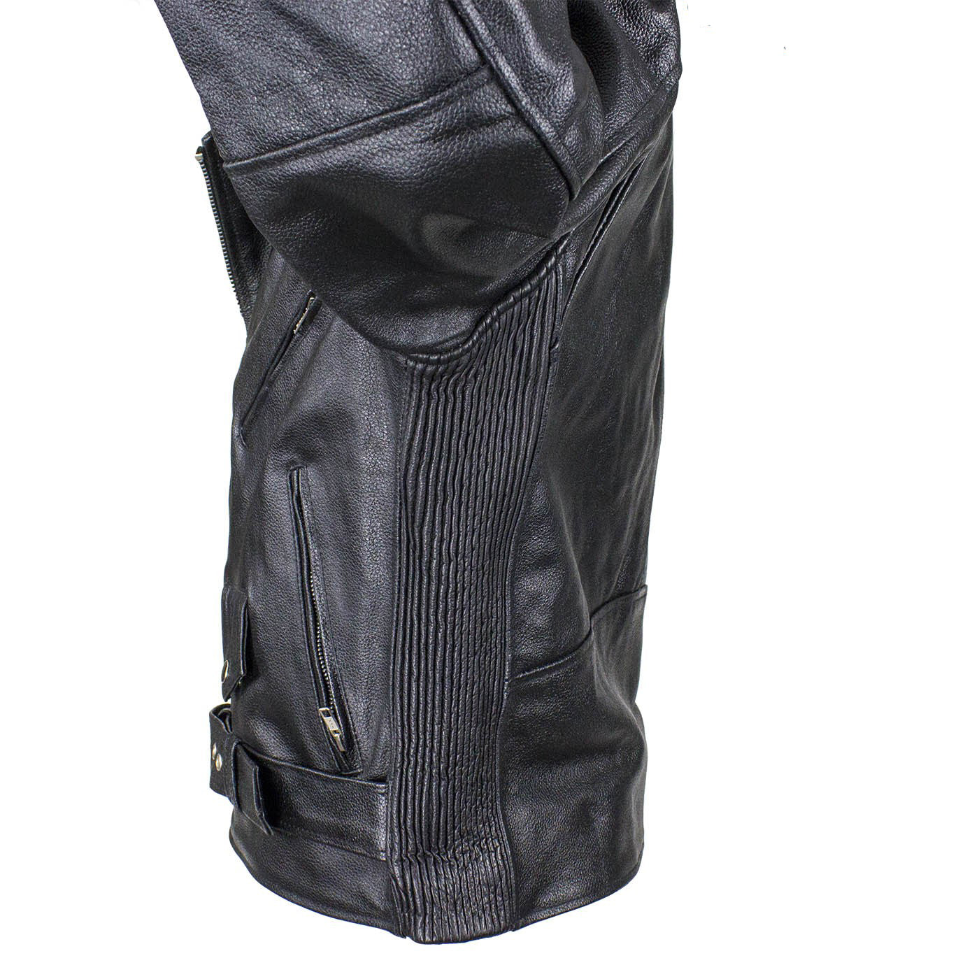 MEN'S MOTORCYCLE COWHIDE CLASSIC M/C JACKET