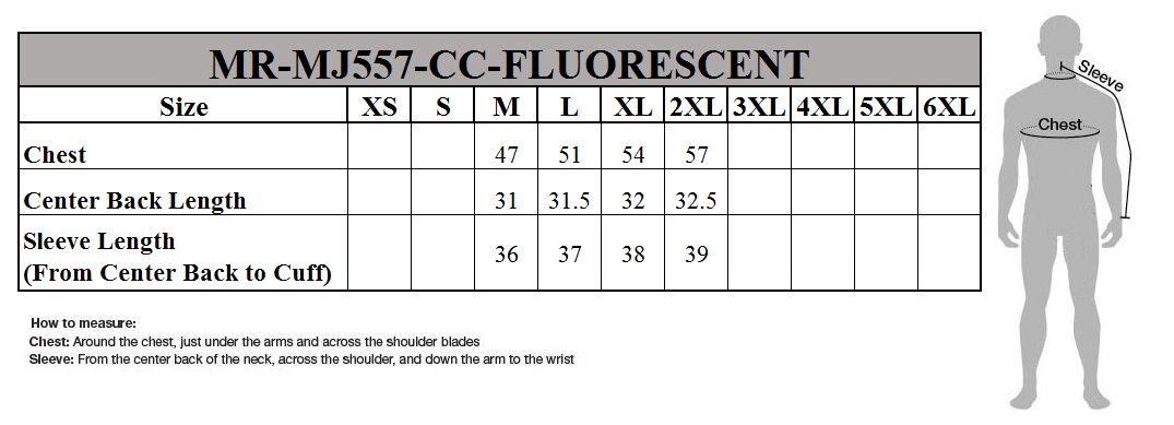 Milwaukee Riders Mens Motorcycle jacket Hi Vis Neon Flourecent Color, Armored Protective Round Neck