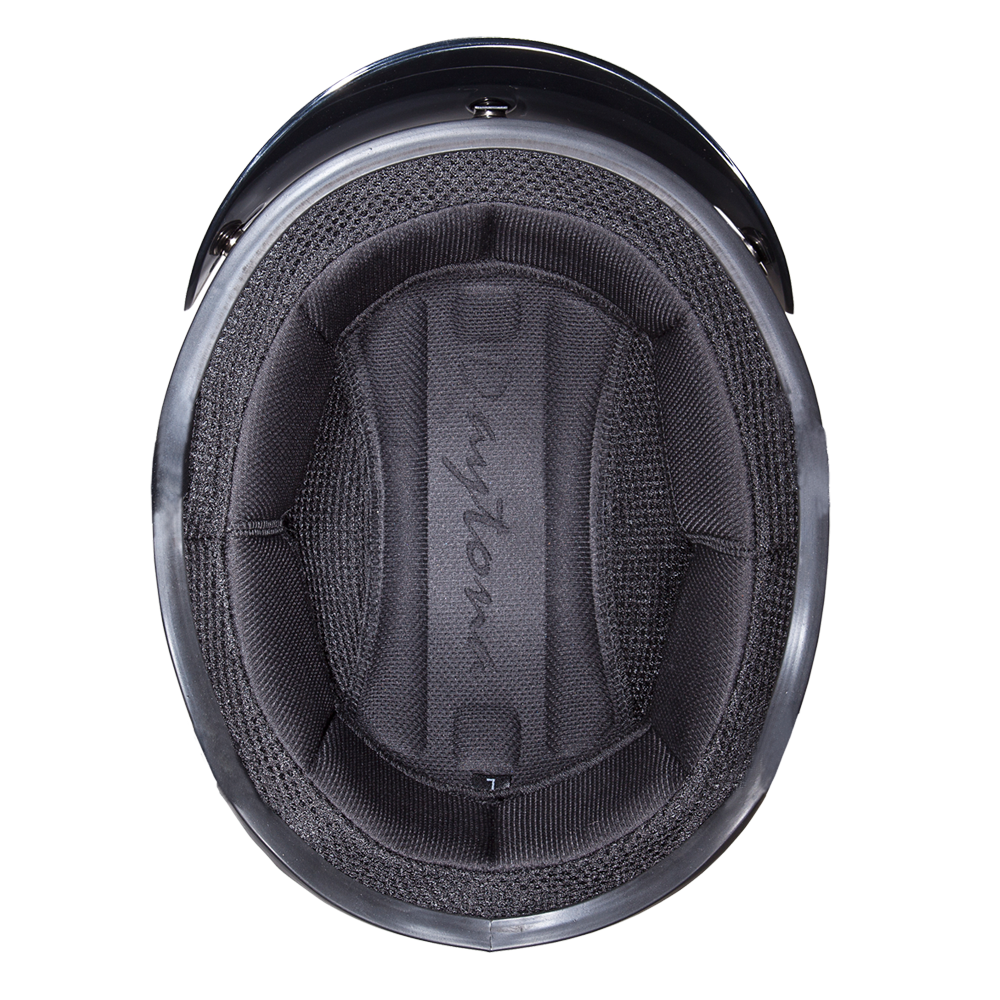 D.O.T. DAYTONA SKULL CAP- BLACK CHERRY