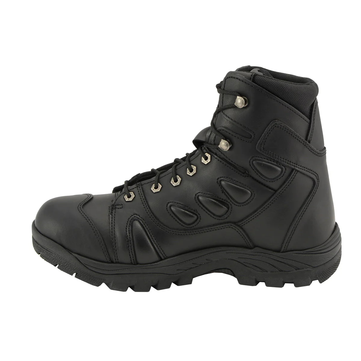 Men's Black 6 inch All Leather Tactical Boots