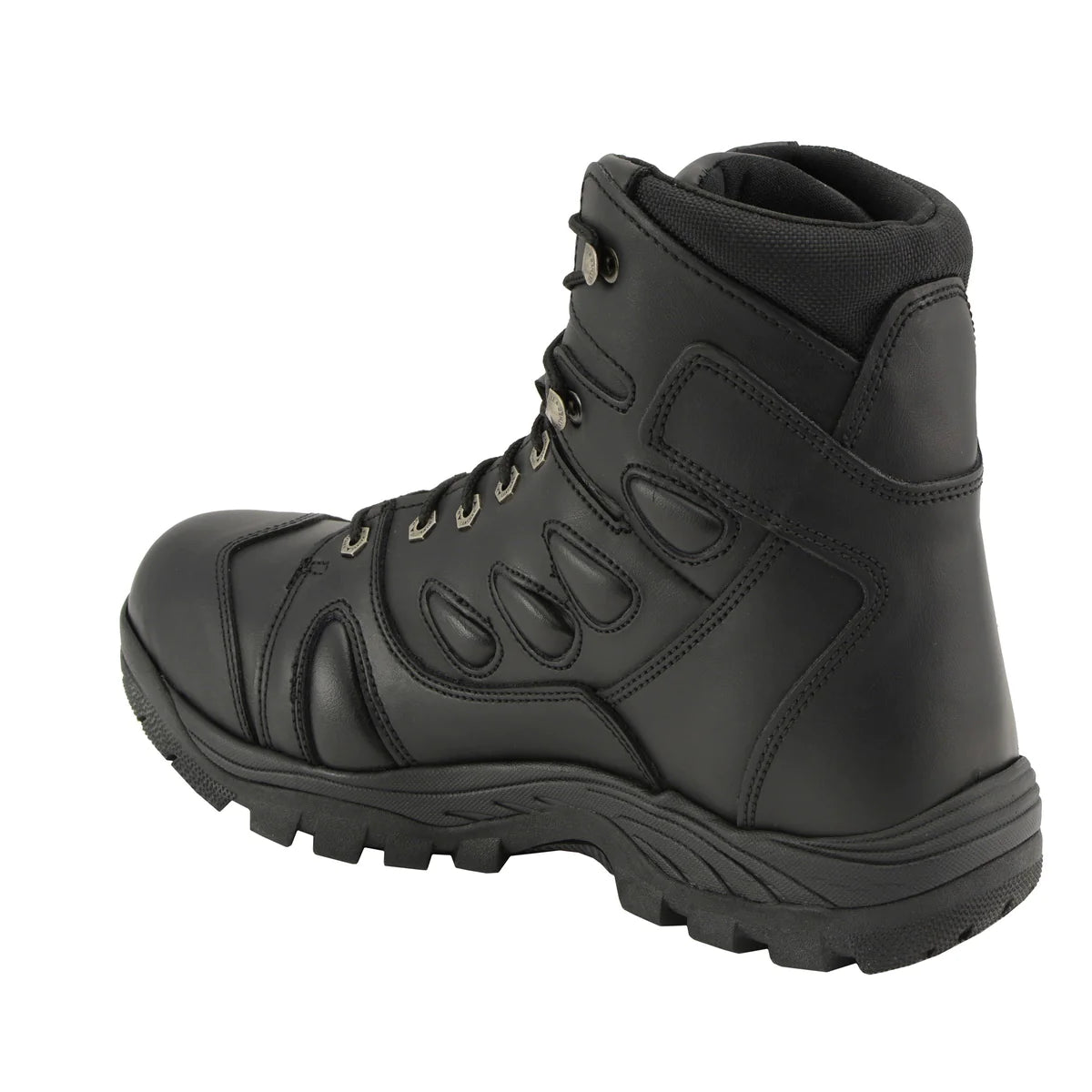 Men's Black 6 inch All Leather Tactical Boots