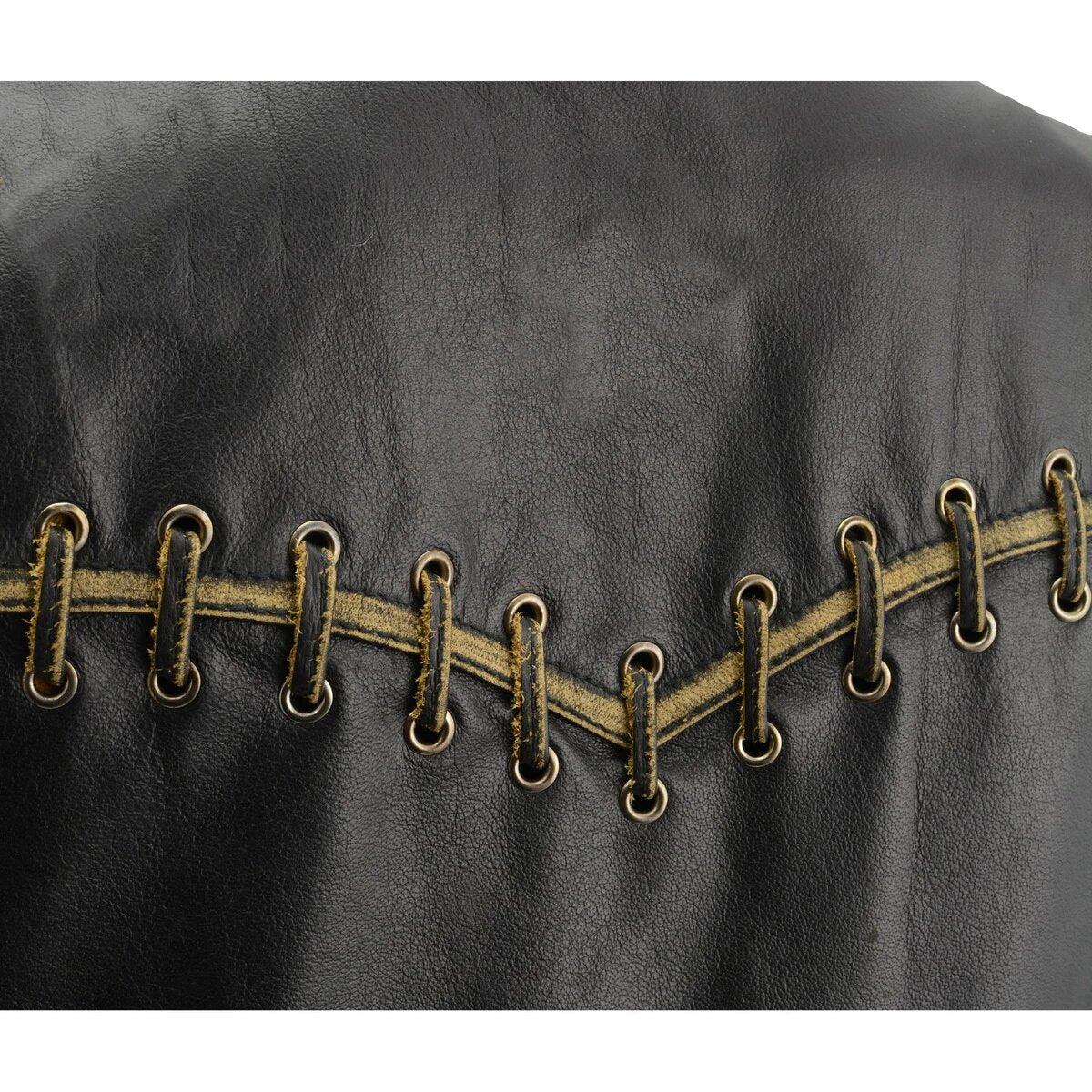 Milwaukee Leather MLL4527 Women's Distressed Brown Leather Vest