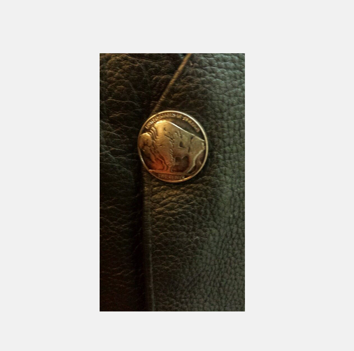 real and pure leather sample