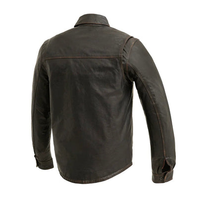 Maduro - Men's Motorcycle Leather Shirt
