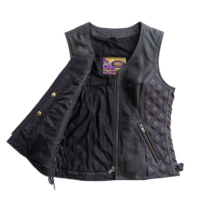 Bandida Women's Motorcycle Leather Vest