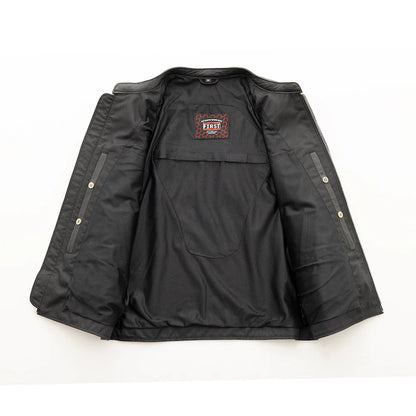 Titan Men's Motorcycle Leather Jacket