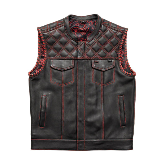 Sinister - Men's Motorcycle Leather Vest