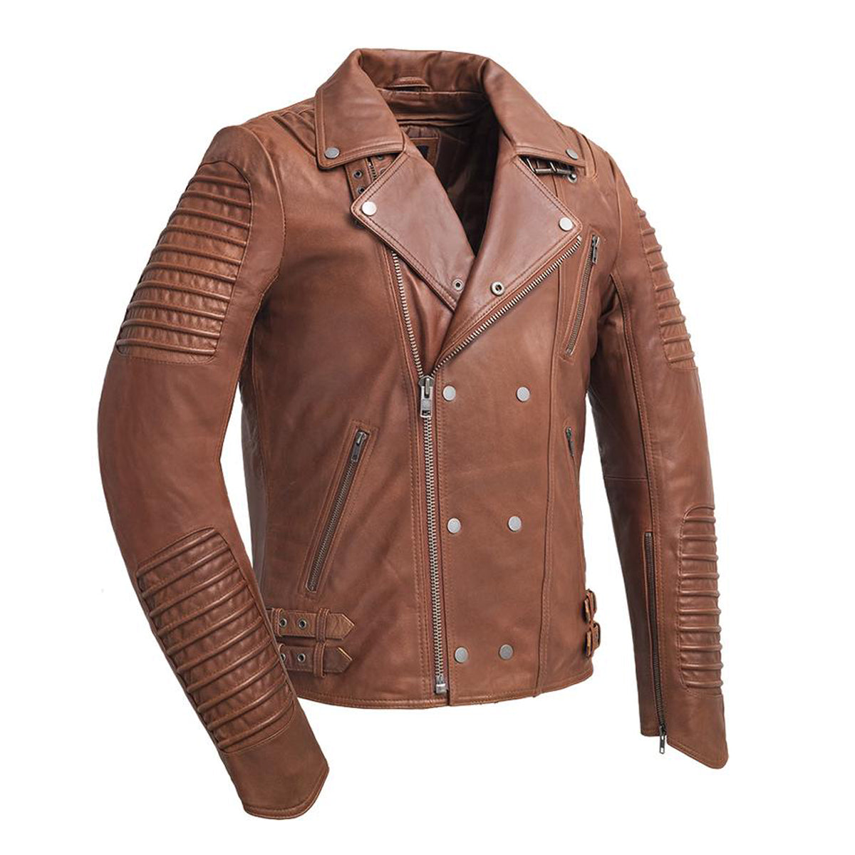 Brooklyn - Men's Fashion Lambskin Leather Jacket