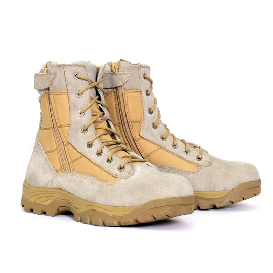 Hot Leathers Military Desert Tan Boots