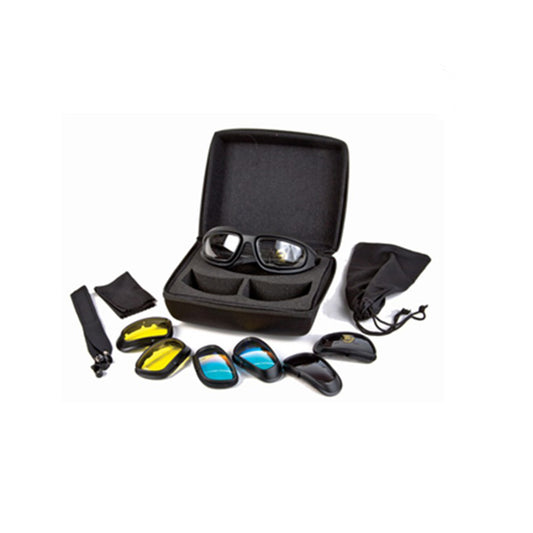 Goggles Set With Carrying Case & Changeable Lens