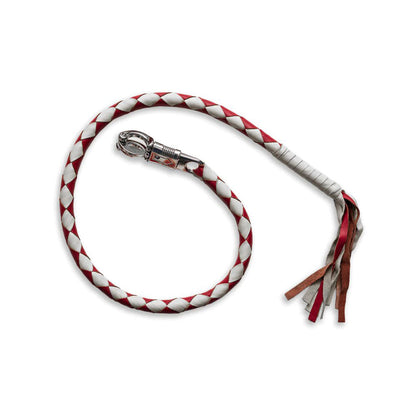 40 INCHES GET BACK WHIP IN RED & WHITE