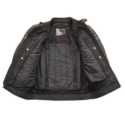 Crusader - Men's Motorcycle Leather Jacket