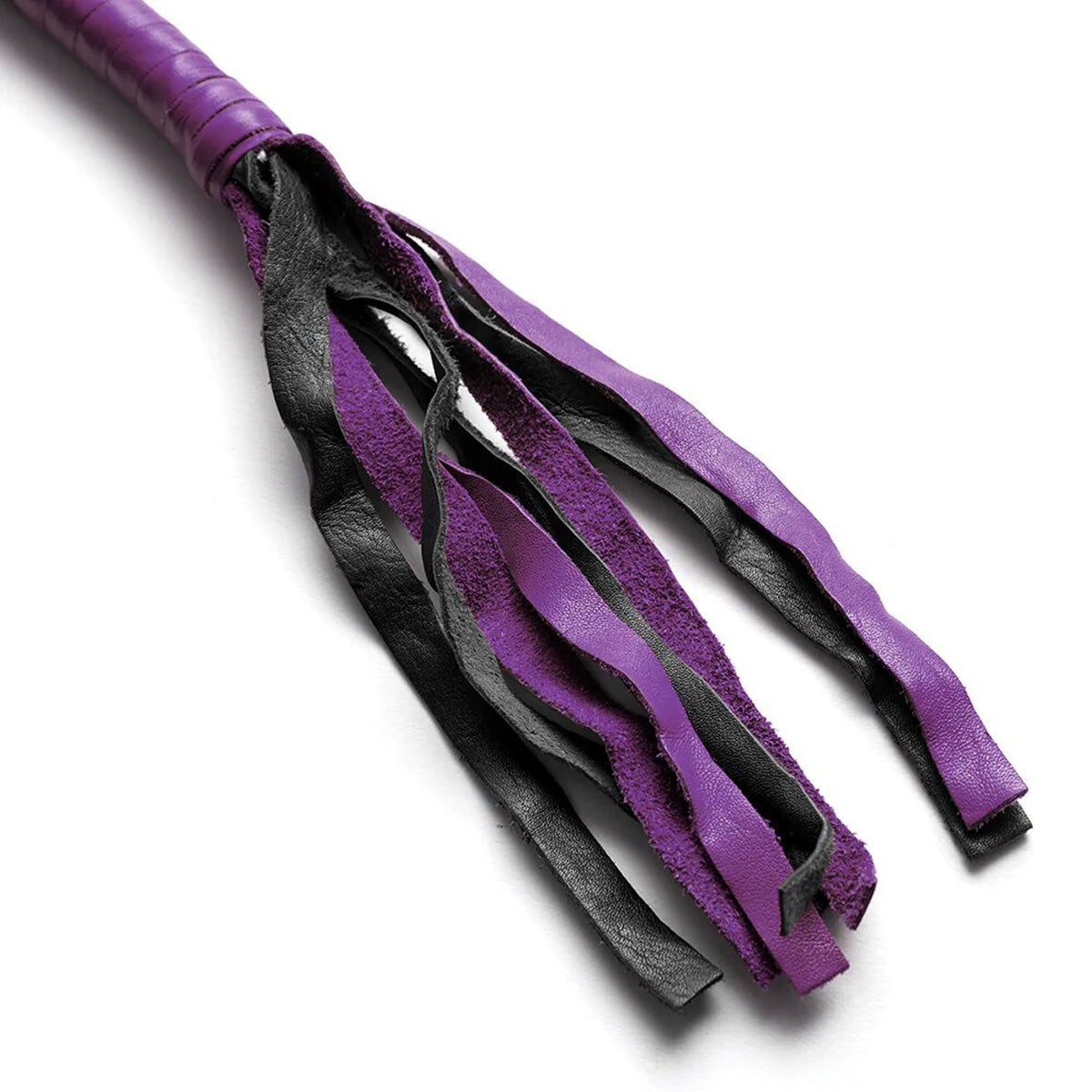 40 INCHES GET BACK WHIP IN PURPLE & BLACK