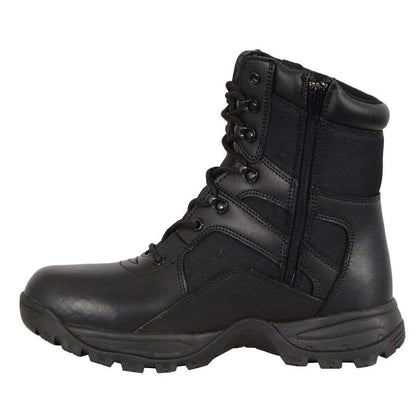 Milwaukee Performance MBM9105 Mens 9-Inch Black Tactical Lace to Toe Leather Boots