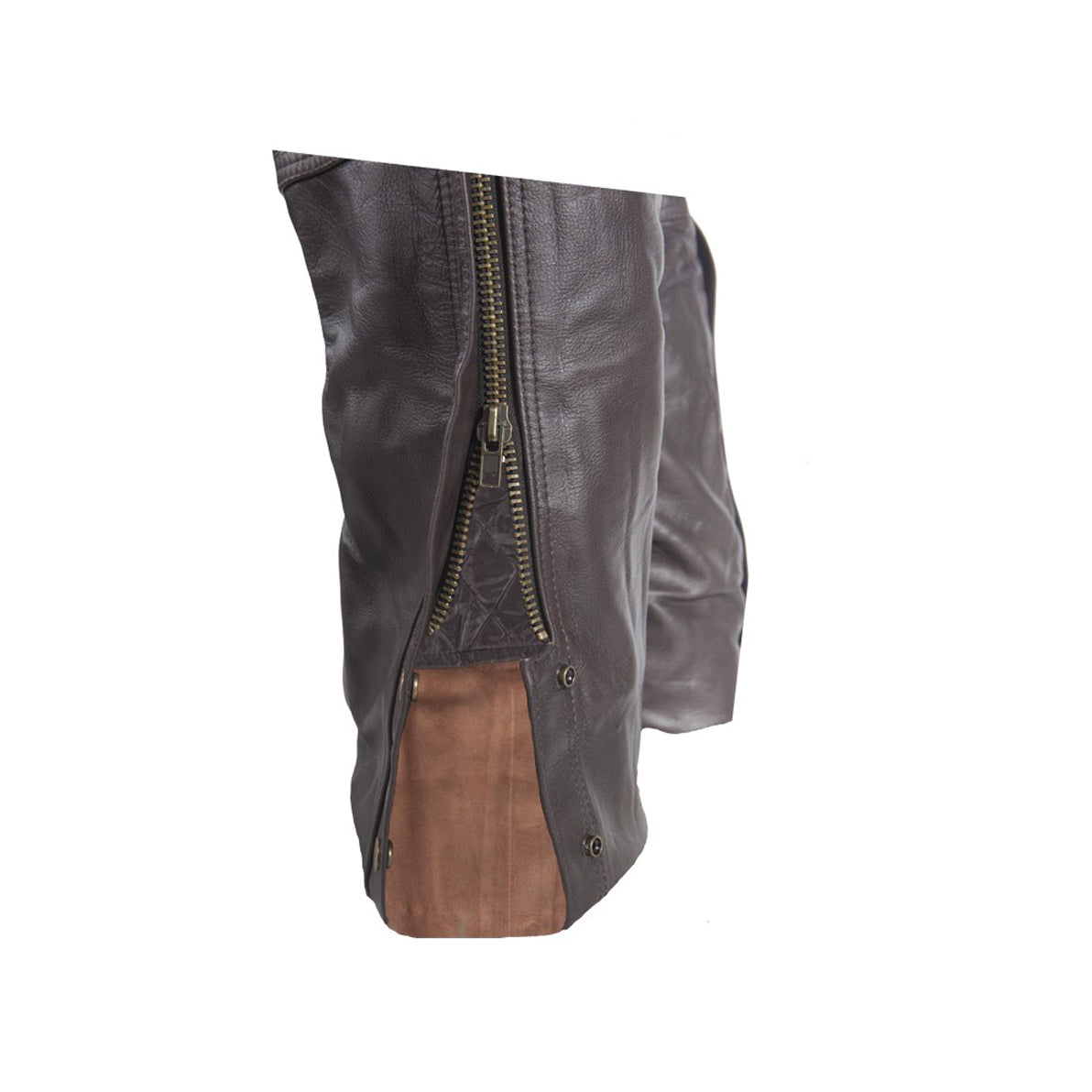 Brown Leather Chaps