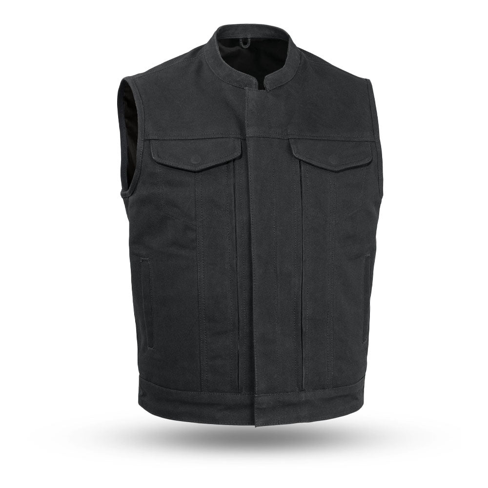HIGHLAND V2 RAW CANVAS HEAVY DUTY VEST W/ CONCEALED CARRY POCKET