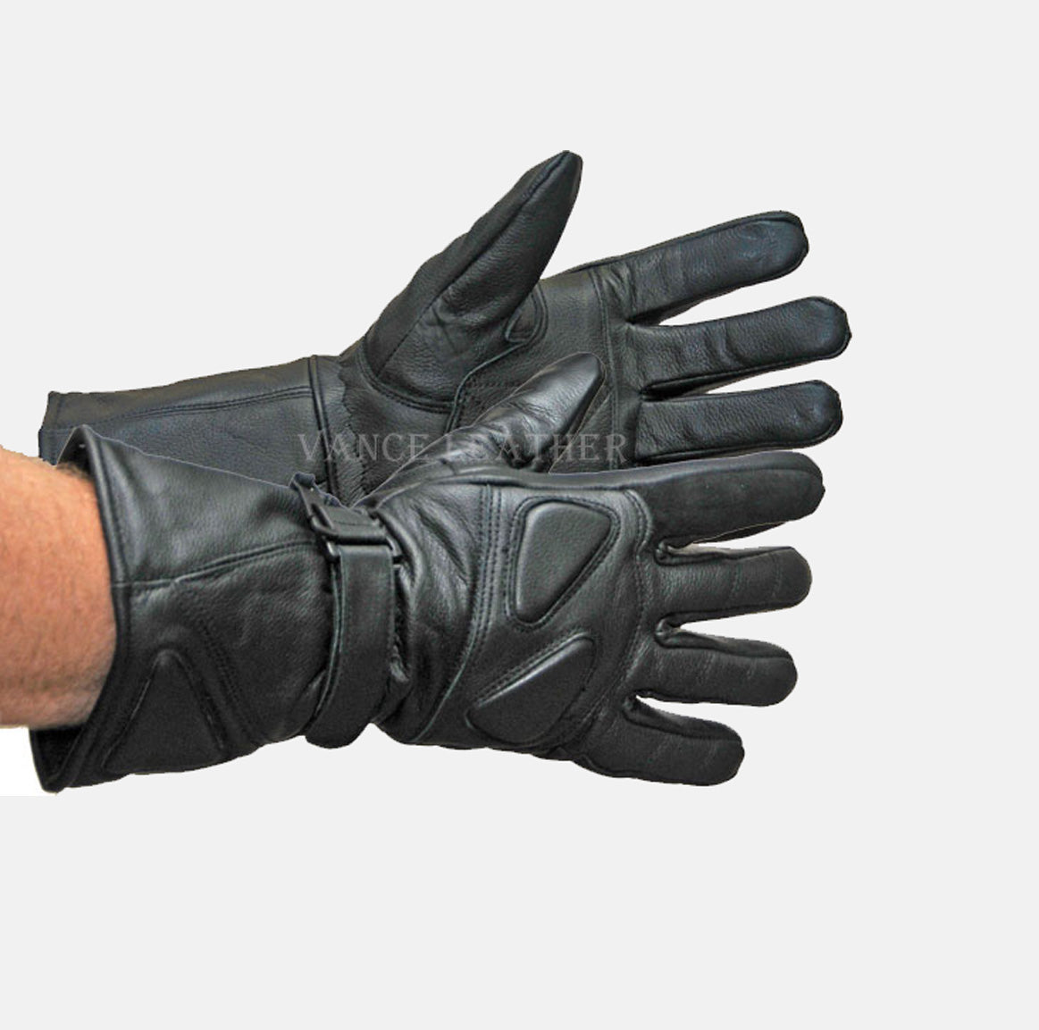 insulated leather motorcycle gloves